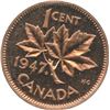Image 2 : 1947 One Cent - Specimen