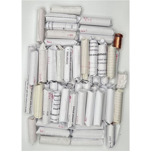 One Cent Rolls - lot of 48