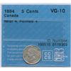 Image 1 : 1884 Five Cents