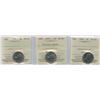 Image 1 : 1956, 1957 & 1967 Five Cents