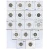 Image 1 : 1912 - 1949 Ten Cents - Better Quality Lot of 17 Coins