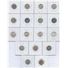 Image 2 : 1912 - 1949 Ten Cents - Better Quality Lot of 17 Coins