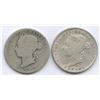 Image 2 : 1891 & 1892 Twenty-Five Cents