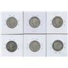 Image 2 : 1874H - 1917 Twenty-Five Cents - Lot of 6
