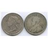 Image 2 : 1900 & 1936 Dot Twenty-Five Cents