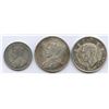 Image 2 : Canada Twenty-Five & Fifty Cents - Lot of 3