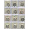 Image 1 : Canada Fifty Cents - ICCS Graded Lot of 19