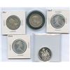 Image 2 : Canadian Silver Half Dollar Collection