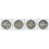 Image 1 : 4 x 1954 Silver Dollars