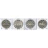 Image 1 : 2 x 1935, 1955 & 1956 Silver Dollars
