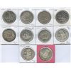 Image 1 : 1949 & 1958 Commemorative Silver Dollars - Lot of 10