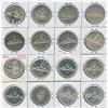 Image 1 : Canadian Silver Dollars - Lot of 22