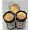 Image 2 : $1 Loonie Roll Lot of  3