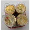 Image 2 : $1 Loonie Roll Lot of  4