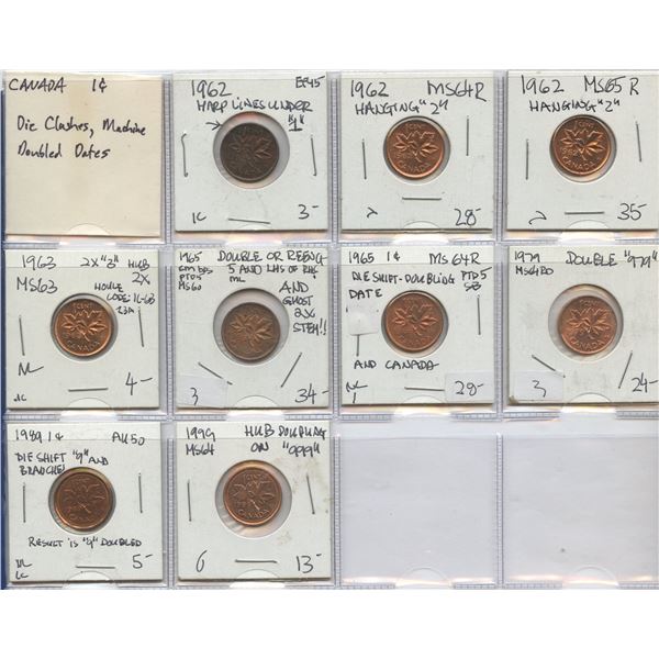 Canada 1cent Errors