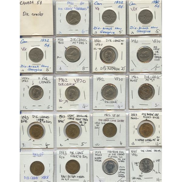 Canada 5cent Errors