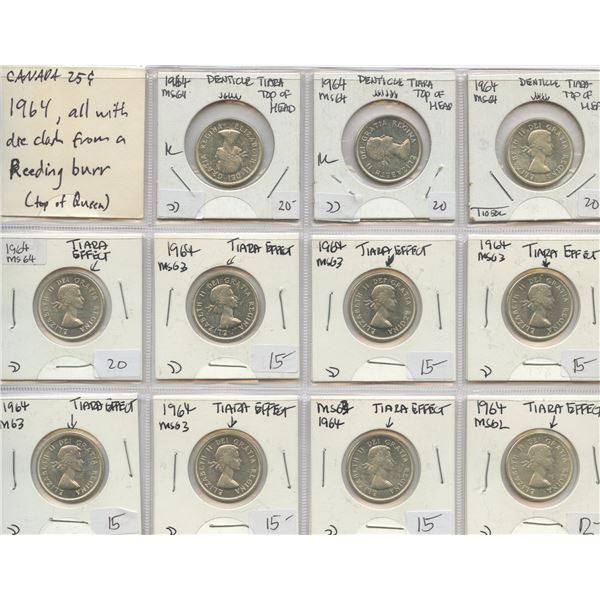 Canada 25cent Errors