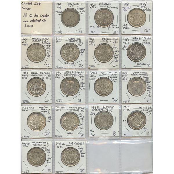 Canada 50cent Errors