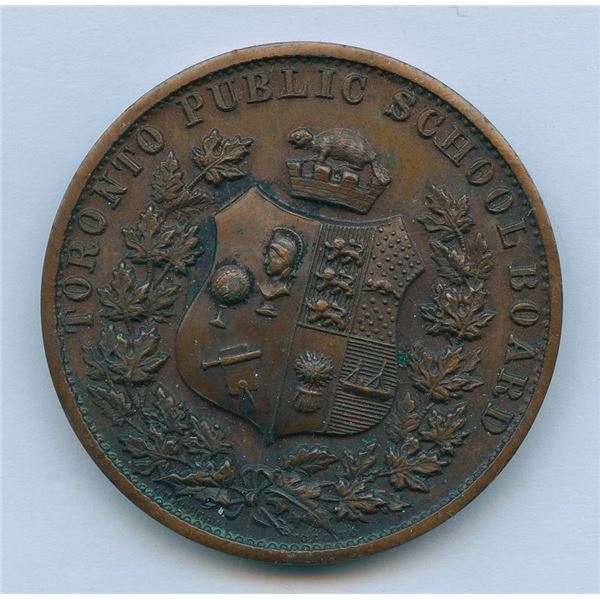 Toronto Public School Medal in Bronze.