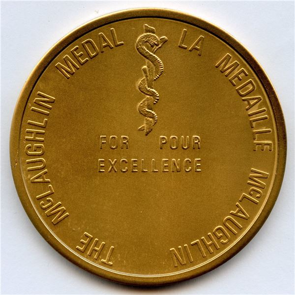 Royal Canadian Society McLaughlin Medal.