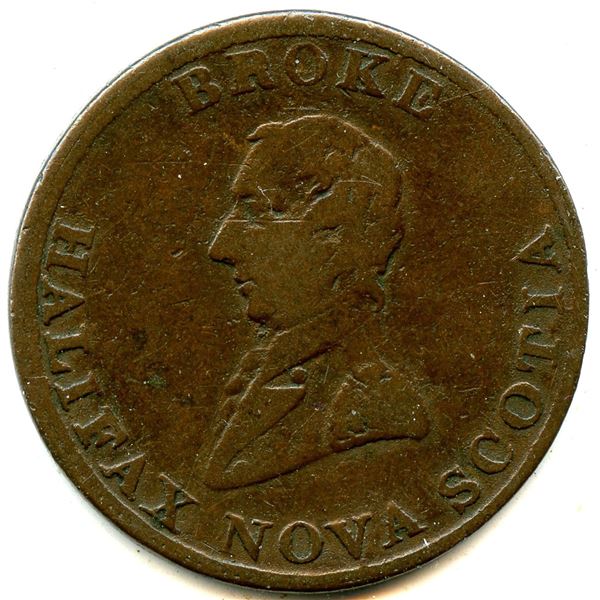 Six Nova Scotia Tokens - Lot of 6