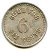 Image 2 : Lot of two C.M. Honsberger, Jordan Station, Ont. Fruit Picker Tokens, McColl 731 - Lot of 2