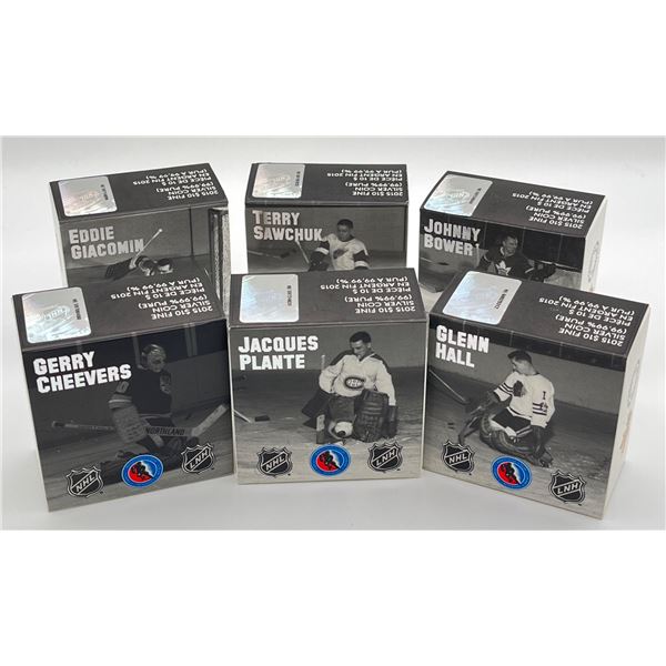 2015 Silver $10 Goalie Set of 6