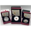 Image 1 : 2014 - 2016 RCM Fine Silver Coins - Lot of 3