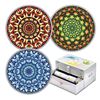 Image 1 : 2016 & 2017 Kaleidoscope $20 Fine Silver Set of Three