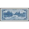 Image 2 : Bank of Canada $5, 1954 - Devil's Face