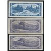 Image 2 : Bank of Canada $5 & $10's, 1954 - Lot of 3 Devil's Face Notes