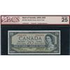 Image 1 : Bank of Canada $20, 1954 - Devil's Face