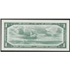 Image 2 : Bank of Canada $1, 1954 - Replacement