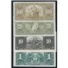 Image 2 : Bank of Canada Lot of 4 Banknotes