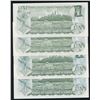 Image 2 : Bank of Canada $1, 1973 - Lot of 4 Replacements