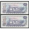 Image 2 : Bank of Canada $10, 1971 - Lot of 2