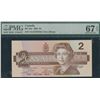 Image 2 : Bank of Canada $2, 1986 - AUJ Changeover