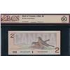 Image 1 : Bank of Canada $2, 1986 - Changeover