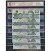 Image 2 : Bank of Canada $20, 1991 - EWP Prefix Lot