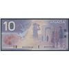 Image 1 : Bank of Canada $10, 2001 - BEK Replacement