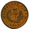 Image 8 : Lot of Nine Nova Scotia Tokens and Coins.