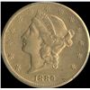 Image 2 : 1889cc USA $20 Gold