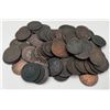 Image 1 : Large Lot of 90 Vicky Large Cents