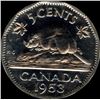 Image 2 : 1953 Five Cents
