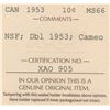 Image 3 : 1953 Ten Cents