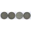 Image 1 : Queen Victoria Twenty-Five Cents - Lot of 4