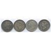 Image 2 : Queen Victoria Twenty-Five Cents - Lot of 4