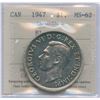 Image 1 : 1947 Silver Dollar - Blunt 7