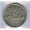 Image 2 : 1947 Silver Dollar - Maple Leaf ; Double HP