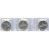 Image 2 : 1952 Silver Dollars - ICCS Graded Lot of 3